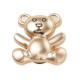 Crocs Jibbitz™ charms Gold Teddy Bear
